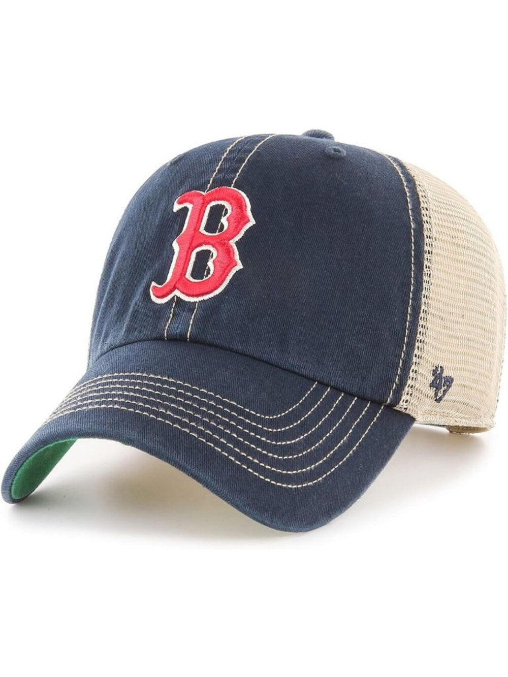 47 MLB Team Color Mesh Trucker Hat - Adjustable Clean Up Cap for Adults